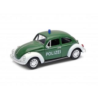 1:34 VW Beetle Police Zelená