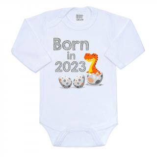 Body s potlačou New Baby Born in 2023 dinosaurus 86 (12-18m)
