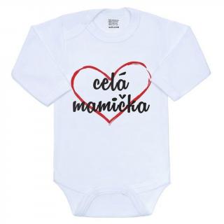 Body s potlačou New Baby celá mamička 50