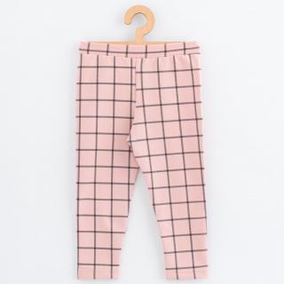 Detské legíny z teplákoviny New Baby Kindergarten pink 116/122