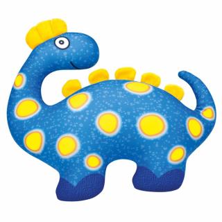 Dinosaurus modrý - vankúšik antistres