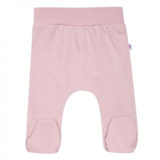 Dojčenské bavlnené polodupačky New Baby BrumBrum old pink 56 (0-3m)