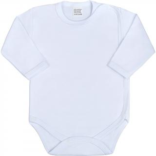 Dojčenské body celorozopínacie New Baby Classic biele 50