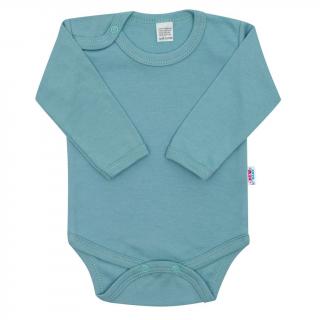 Dojčenské body New Baby Classic II blankytne modrá 50