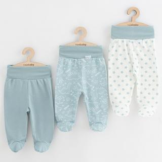 Dojčenské polodupačky New Baby Classic II Uni 3ks mätová 80 (9-12m)