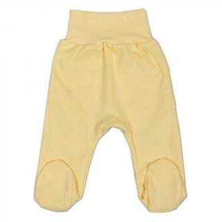 Dojčenské polodupačky New Baby žlté 62 (3-6m)