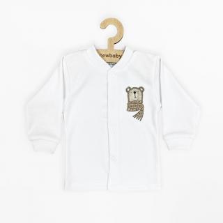 Dojčenský bavlnený kabátik New Baby Polar Bear 62 (3-6m)