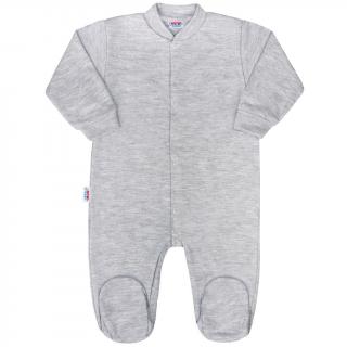 Dojčenský overal New Baby Classic II sivý 80 (9-12m)