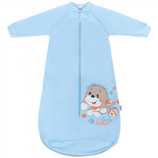 Dojčenský spací vak New Baby psík modrý 68 (4-6m)