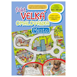 Fakt veľká omaľovánka Mesto