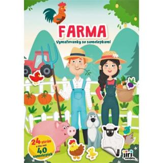 Farma - omaľovánky so samolepkami