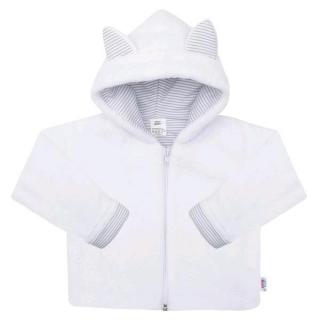 Luxusný detský zimný kabátik s kapucňou New Baby Snowy collection 74 (6-9m)