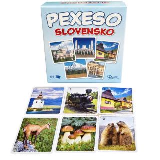 Pexeso SLOVENSKO v krabičke