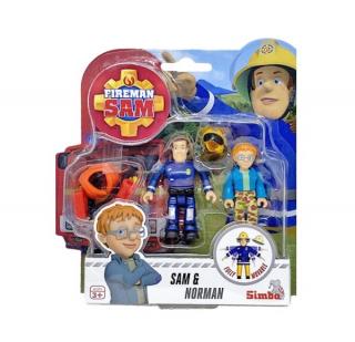 Požiarnik Sam 2 figurky s doplnkami