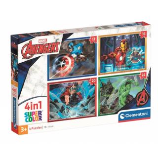 Puzzle 4v1 Marvel Avengers