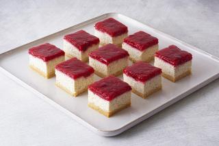 Bezlepkový Mini Raspberry Cheesecake 30ks
