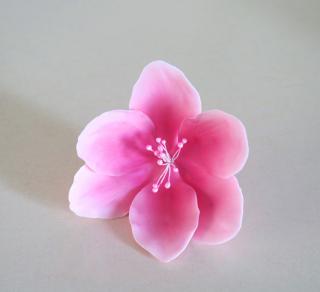 Kvet ružový 10 cm