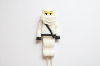 Lego ninjago biely