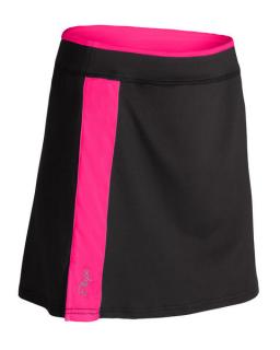 Cyklistická sukňa ETAPE LAURA, čierna | ružová Veľkosť: L