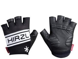 Cyklistické rukavice Hirzl Grippp comfort SF, čierna / biela Veľkosť: XL