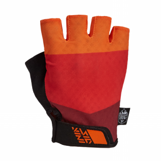 Cyklistické rukavice SILVINI Anapo, black orange Veľkosť: L