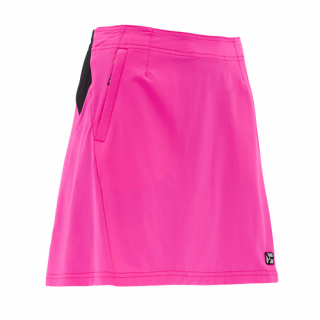 Dámska cyklistická sukňa SILVINI Invio bez vložky, pink-black Veľkosť: L