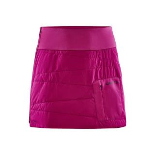 Dámska zateplená sukňa CRAFT CORE Nordic Training Insulate Farba: Ružová, Veľkosť: L