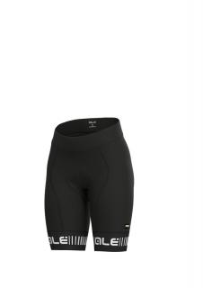 Dámske letné cyklistické nohavice ALÉ dámske GRAPHICS PRR STRADA, black/white Veľkosť: XL