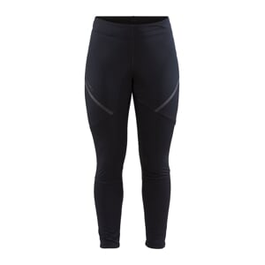 Dámske športové nohavice CRAFT CORE Glide Wind Tights Farba: Čierna, Veľkosť: L