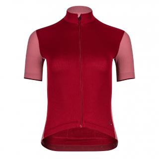 Dámsky letný cyklistický dres Isadore Signature Cycling Jersey, rio red / mesa rose Veľkosť: S
