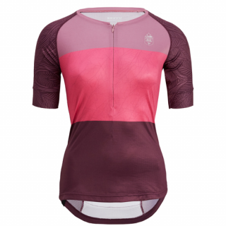 Dámsky letný cyklistický dres SILVINI Stabina, plum-fuchsia Veľkosť: 3XL