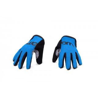 Detské cyklistické rukavice WOOM sky blue Veľkosť: 5