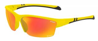 Detské športové slnečné okuliare R2 HERO Farba: yellow, Farba šošovky: grey, Farba rámu: yellow