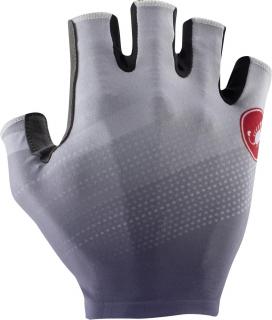 Letné cyklistické rukavice CASTELLI Competizione 2, silver gray Veľkosť: XL
