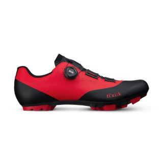 MTB cyklistické tretry FIZIK Vento X3 Overcurve, red/black Farba: Červená, Veľkosť: 43,5