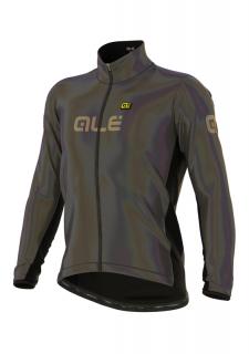 Pánska cyklistická bunda ALÉ GUSCIO IRIDESCENT REFLECTIVE JACKET Veľkosť: XL