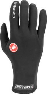 Pánske cyklistické rukavice CASTELLI Perfetto Ros, black Veľkosť: XL