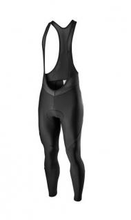 Pánské zateplené cyklistické kalhoty CASTELLI Entrata s vložkou, black Veľkosť: XXL
