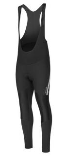 Pánske zimné cyklistické nohavice ETAPE SPRINTER WS LACL +VL, čierna/reflex Veľkosť: XL
