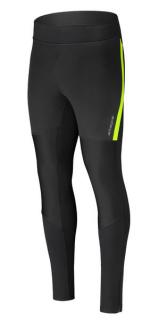 Pánske zimné športové nohavice Etape SPRINTER WS, čierna/žltá fluo Veľkosť: L
