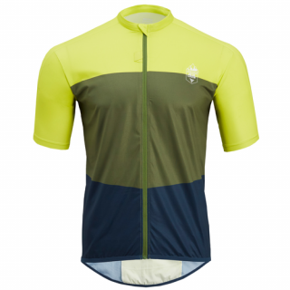 Pánsky cyklistický dres SILVINI Turano Pro, olive ocean Veľkosť: XL