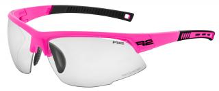 Športové cyklistické okuliare R2 RACER fotochromatické Farba: pink