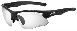 Športové cyklistické slnečné okuliare R2 CROWN fotochromatické Farba šošovky: grey