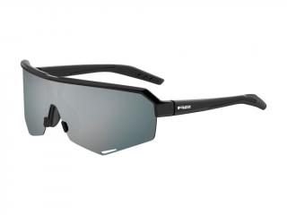 Športové slnečné okuliare R2 FLUKE Varianta: Farba rámu: black, Farba šošoviek: grey, Farba: black, Veľkosť : Standard