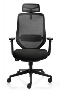 Ergonomická stolička KELLY Farba: Čierna