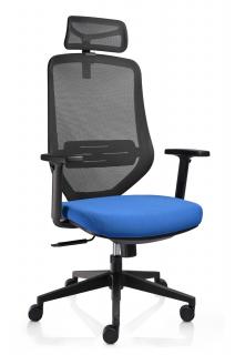 Ergonomická stolička KELLY Farba: Modrá