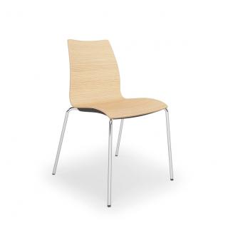 Luxusná drevená stolička STYLE Prevedenie: 4CR