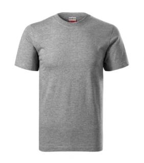 Base Tričko unisex Varianta: tmavosivý melír, Velikost: 2XL