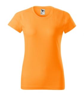 Basic Tričko dámske Varianta: mandarínková oranžová, Velikost: 2XL