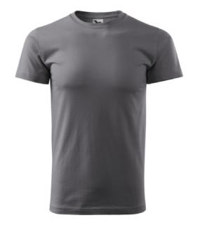 Basic Tričko pánske Varianta: oceľovo sivá, Velikost: 2XL